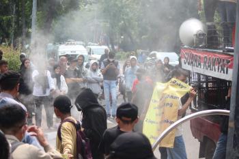 Kementerian Keuangan (Kemenkeu) Kembali didemo terkait dugaan penyalahgunaan wewenang di Lembaga Pembiayaan Ekspor Indonesia (LPEI)